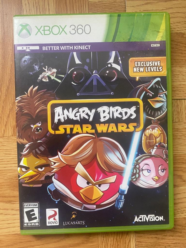 Angry birds Star Wars.. Xbox 360 game . 