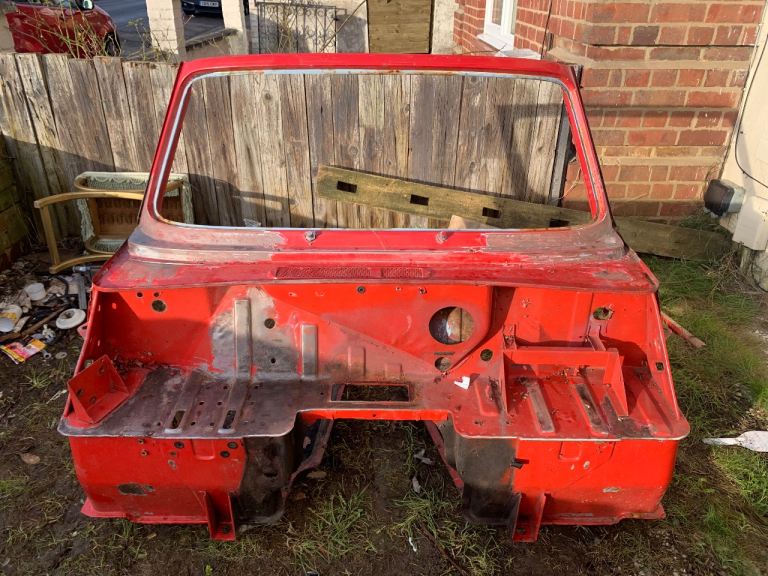 Triumph herald scuttle panel / bulk head 