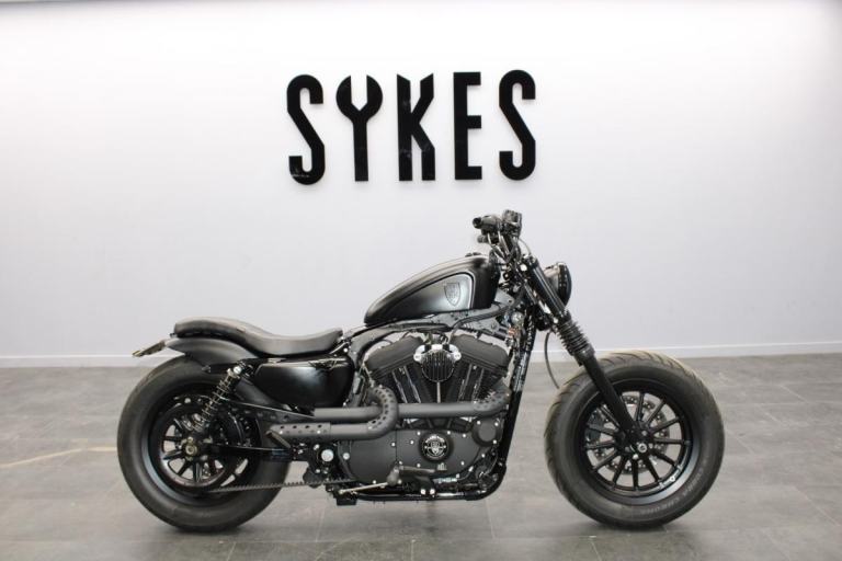 2012 Custom Harley-Davidson XL1200X Forty-Eight in Rough Crafts Guerilla 