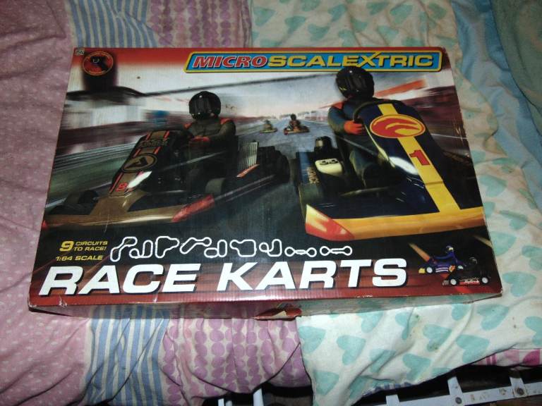 Micro Scalextric Race Karts Set – Fun Racing Game