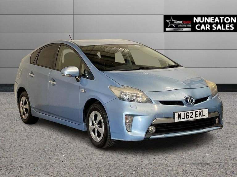 2012 Toyota Prius 1.8 VVTi Plug-in 5dr CVT Auto HATCHBACK PETROL/ELECTRIC Automatic
