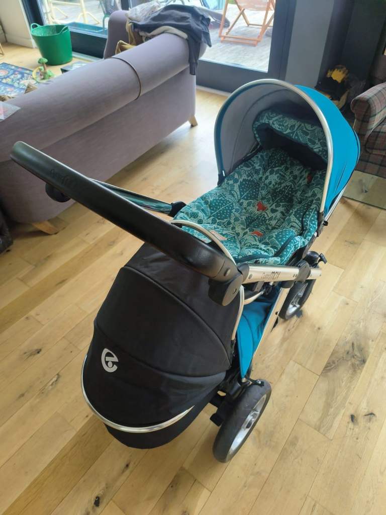 Babystyle Oyster Max 2 twin Tandem Double Pushchair Carrycot raincover footmuff Baby Toddler kids