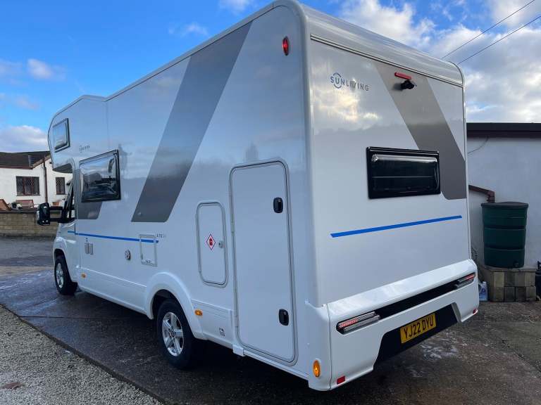 ADRIA SUN LIVING Sun Living By Adria A70 DK 7 Berth Family Motorhome White Manua