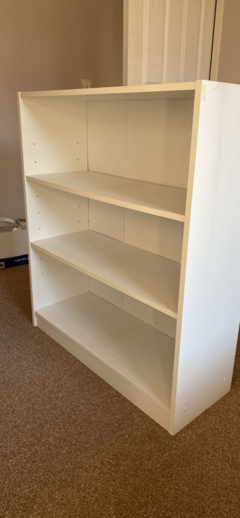 White Shelving Unit