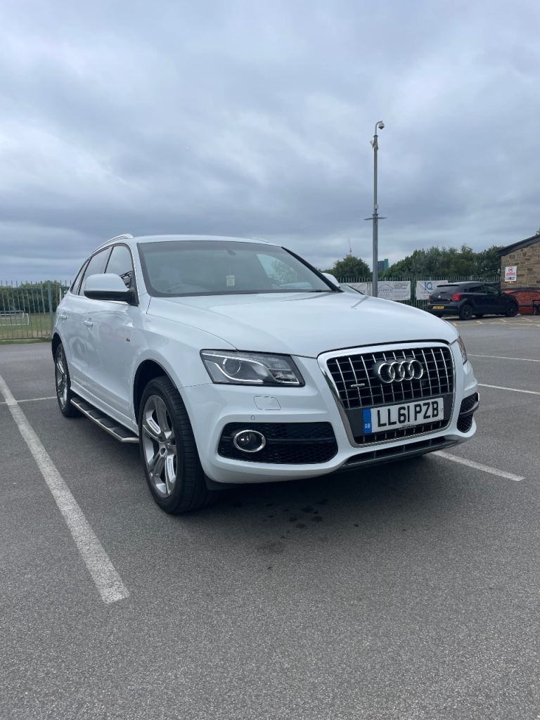 Audi Q5 S Line Quattro Automatic for sale – White – 2.0 Petrol – 83k Miles – £4,750