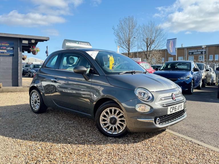 2016 Fiat 500 1.2 Lounge 3dr HATCHBACK Petrol Manual