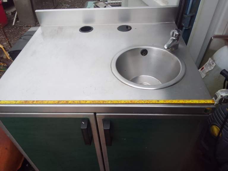Single Commercial sinks & Handwash Basins Catering Equipment Trailer Restaurant items Stainless