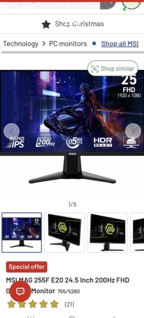 Gaming Monitor 