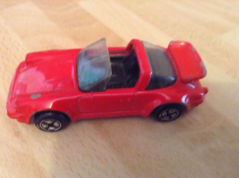 A Red Corgi Porsche 911 SC Targa -Open Top