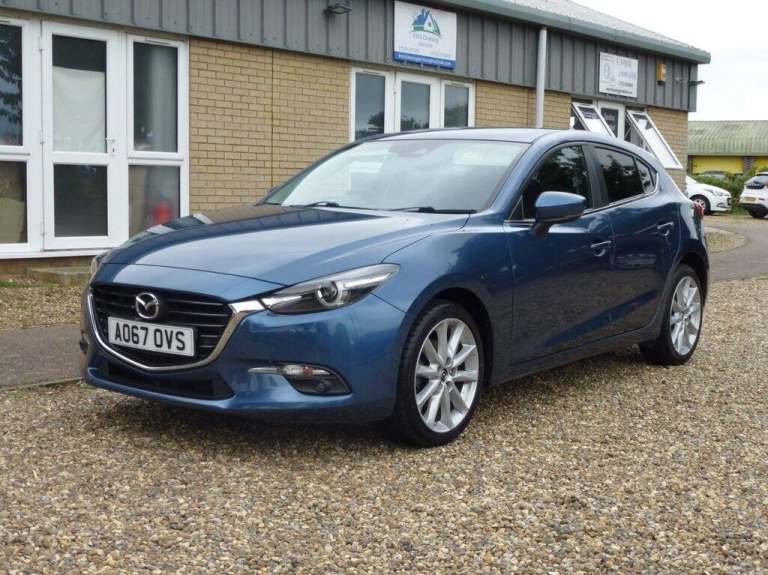 2017 67 MAZDA MAZDA3 2.0 SKYACTIV-G SPORT NAV HATCHBACK 5DR PETROL MANUAL EURO 6