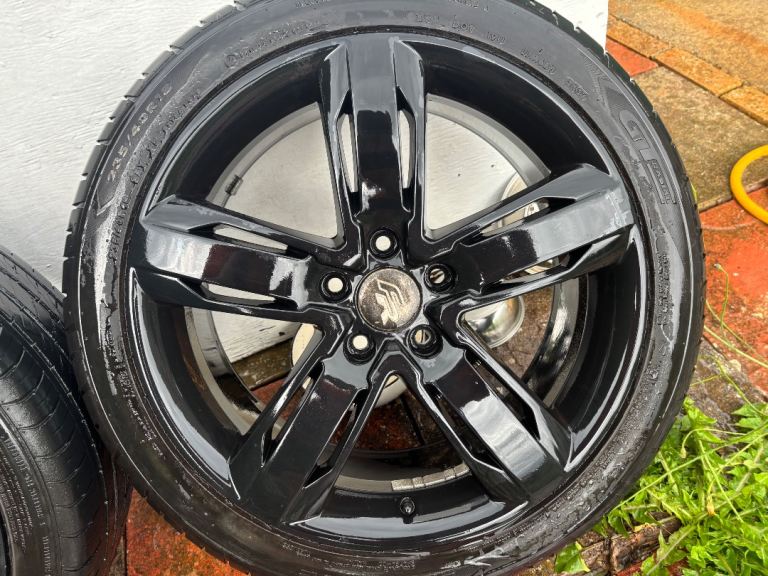Alloys black Ibera 18in 5 spoke