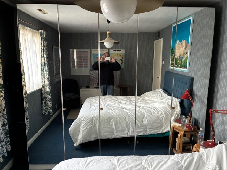 Mirror fronted wardrobes 