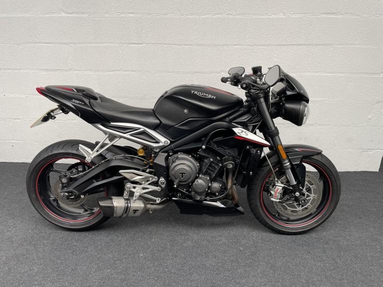Triumph Street Triple 765 RS - 2019 - 15.5K Miles - Lextek exhaust
