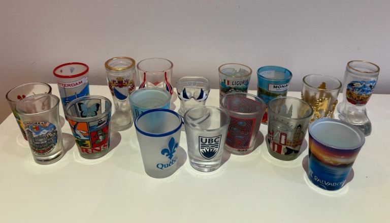 Small International Shot Glass Collection