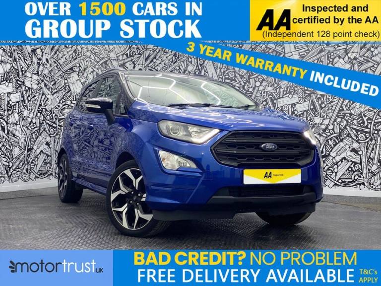 2018 Ford Ecosport 1.0T EcoBoost ST-Line SUV 5dr Petrol Auto Euro 6 (s/s) (125 ps) HATCHBACK Petr...