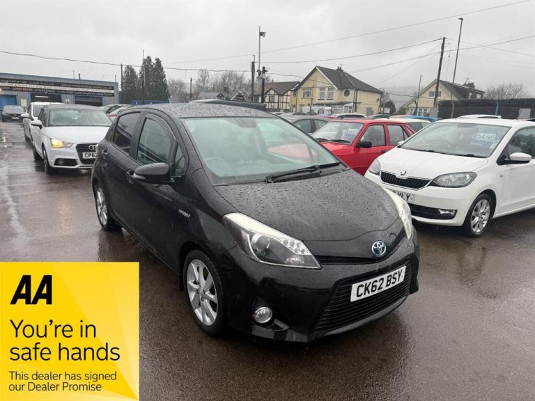2012 Toyota Yaris 1.5 VVT-i Hybrid T Spirit 5dr CVT HATCHBACK PETROL/ELECTRIC Automatic