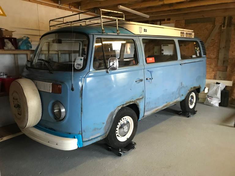 VW T2 Bay window campervan