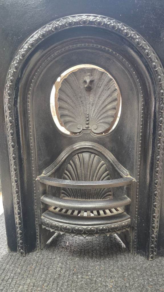 Antique Cast iron fireplace 