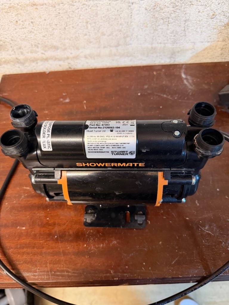 image for Stuart Turner/Showermate 2.0 Bar twin pump