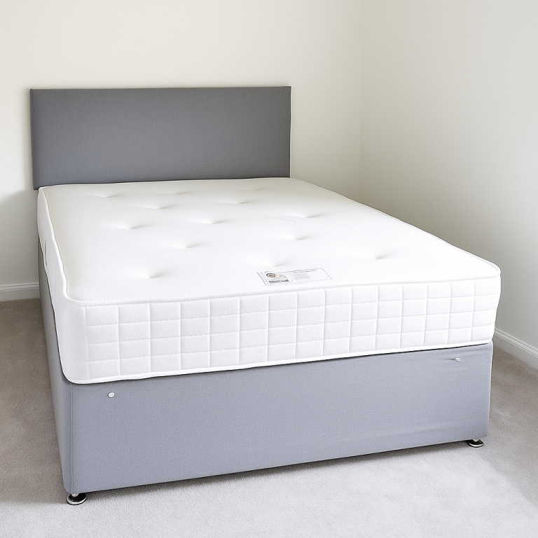 image for Shop Stylish Divan Beds with Storage & Mattress, Single, Double, King Sizes Available