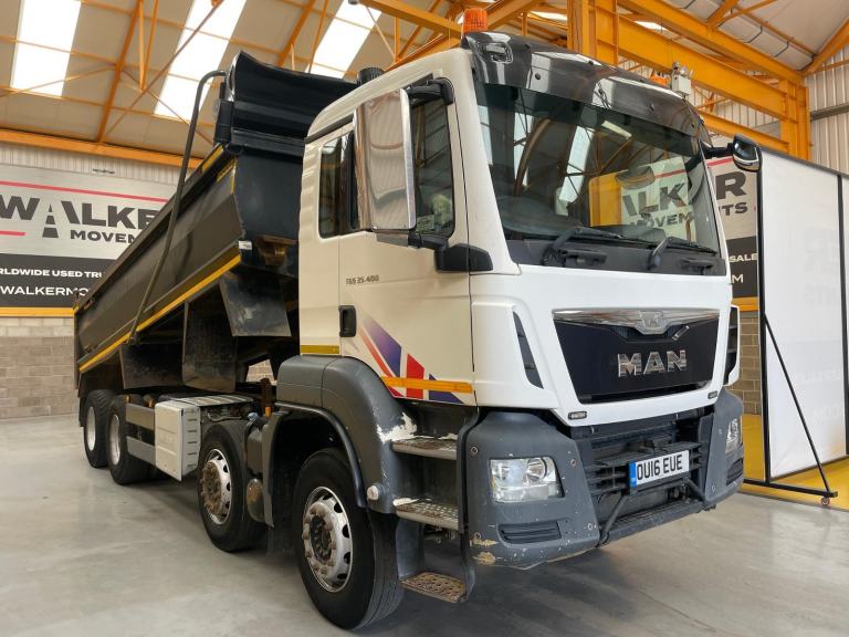 MAN TGS 35.400 *EURO 6* 8X4 STEEL TIPPER - 2016 - OU16 EUE