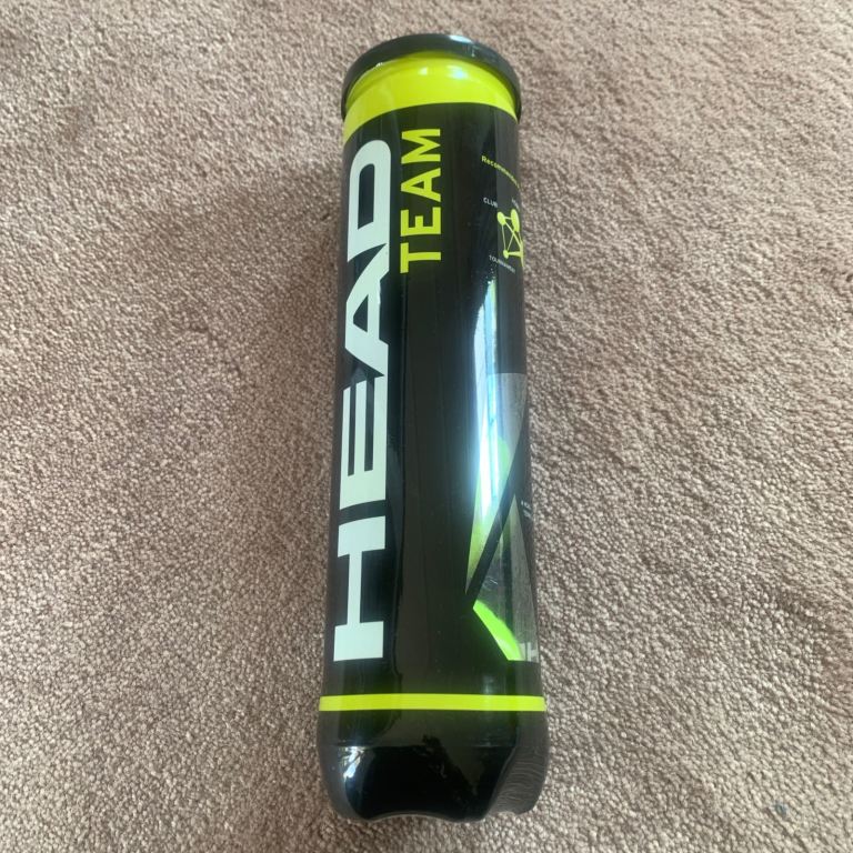 4 pack of head team tennis balls