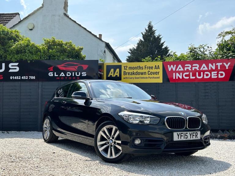 2015 BMW 1 Series 2.0 118d Sport Euro 6 (s/s) 3dr HATCHBACK Diesel Manual