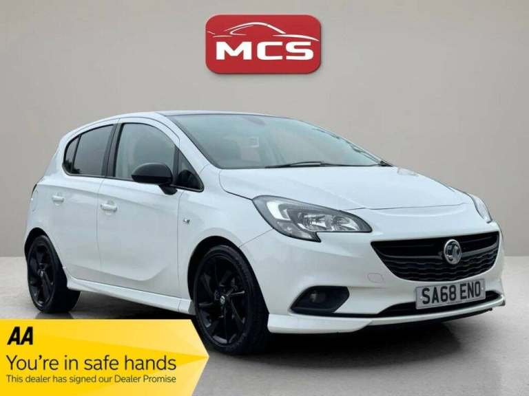 2018 Vauxhall Corsa 1.4 SRi Vx-line Nav Black 5dr HATCHBACK PETROL Manual