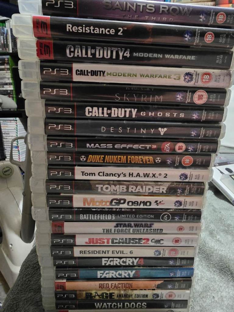 PlayStation 3 Games Bundle - 22 PS3 Games - very good condition 