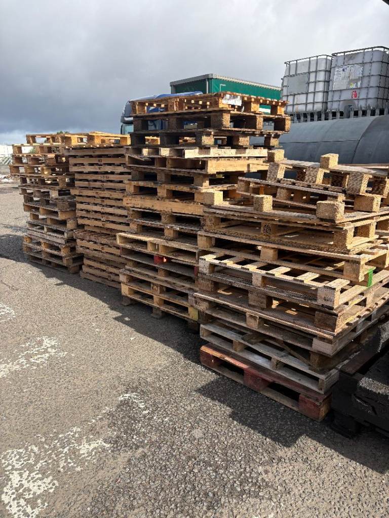 Broken Wooden Pallets