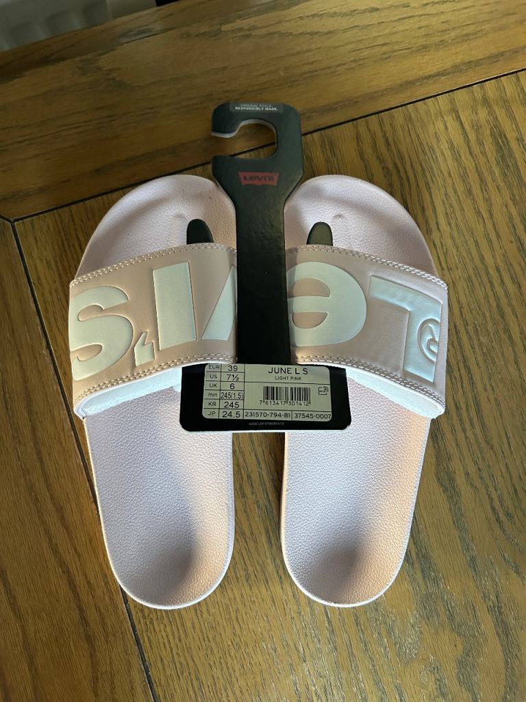Levis Sliders Flip Flops