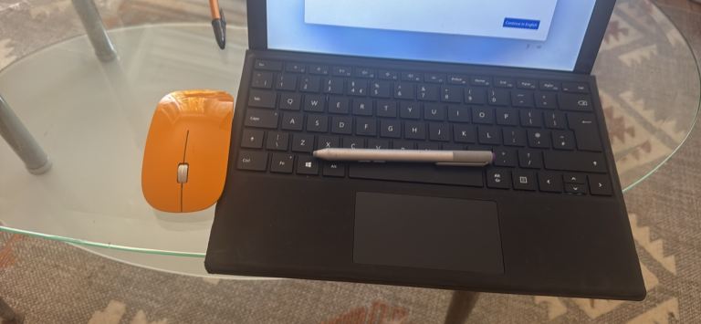 Microsoft Surface pro 7+ Laptop with Keyboard, Mouse & Pen – Good Condition