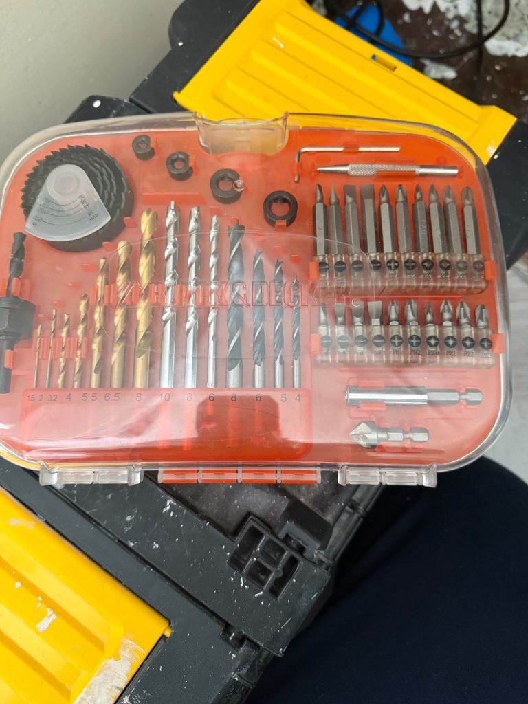 Various Hand Tools and Drill Bits – Good Condition