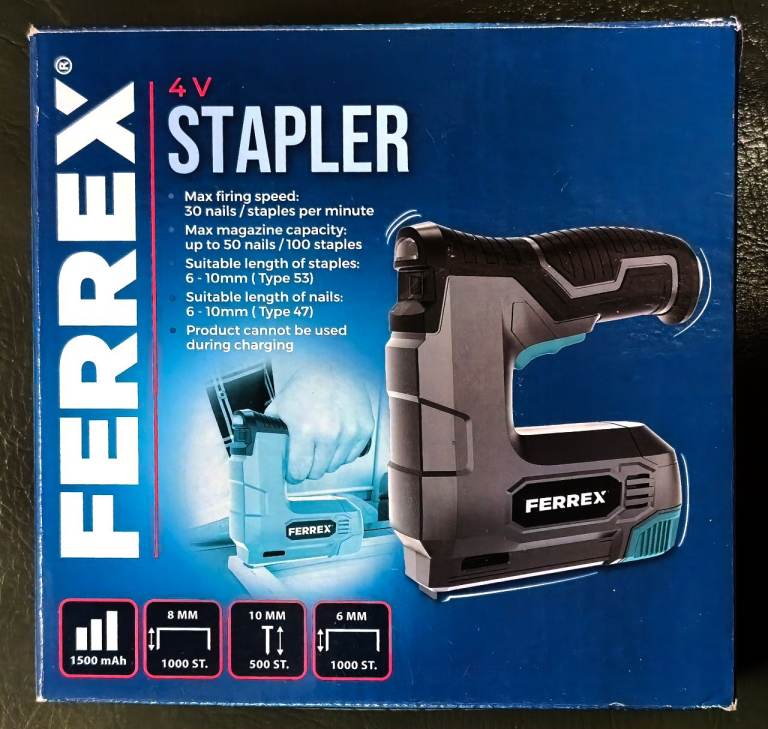 **BRAND NEW - CORDLESS STAPLER & NAIL GUN**