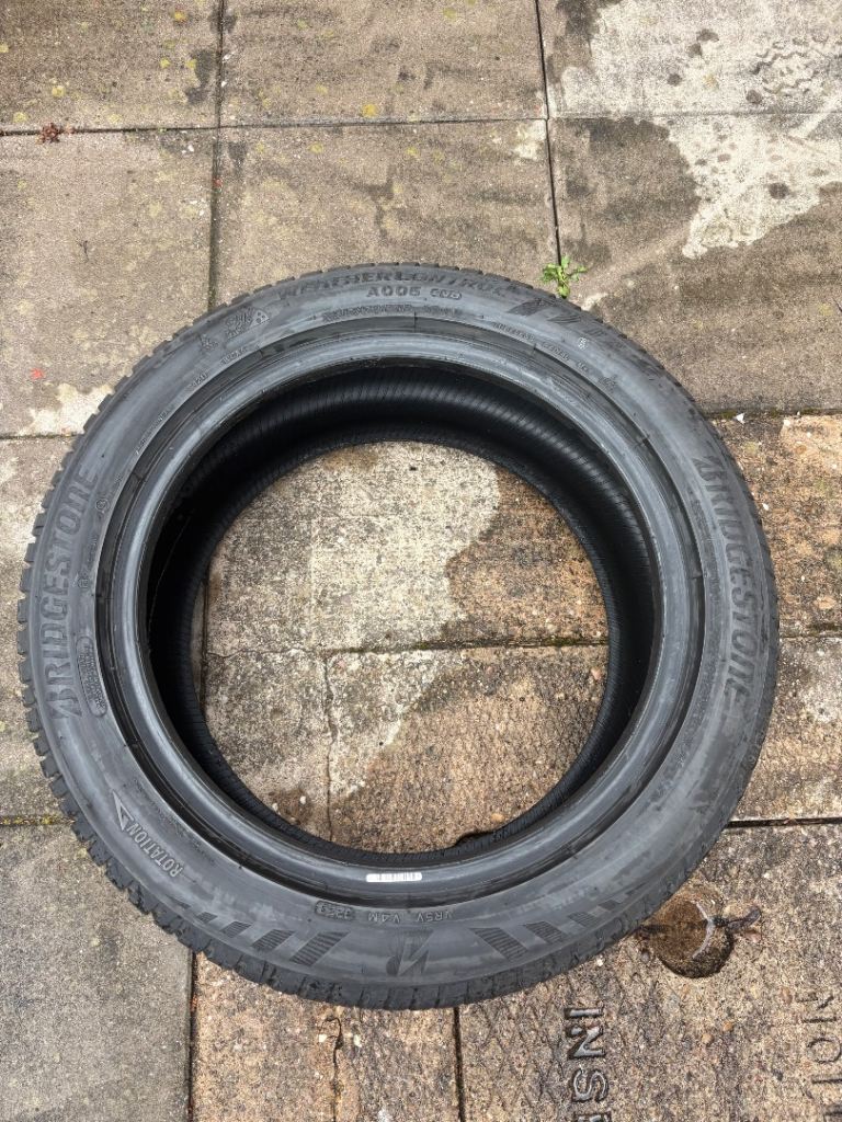 Two Bridgestone tyres