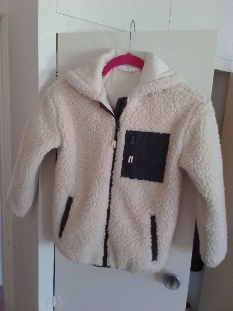 Girls Hooded Coat by M&S.