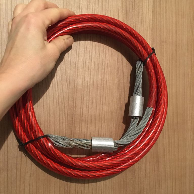 New metal cable 1.5-2m long