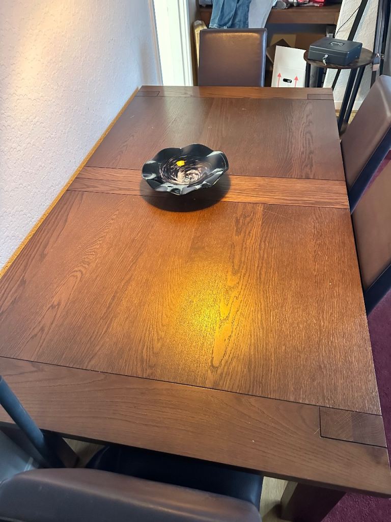 Dining Table only Solid Oakwood M&S