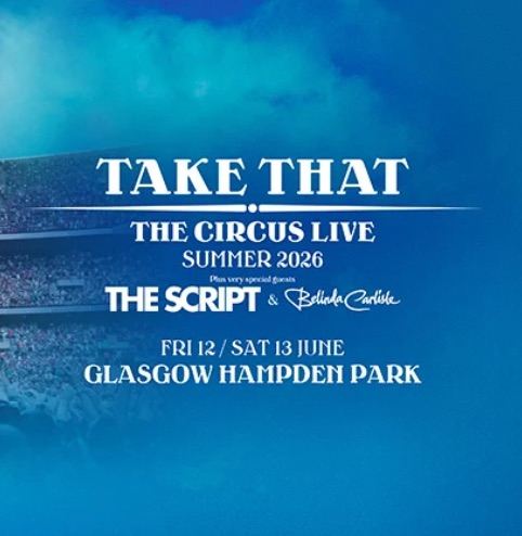 Take That Glasgow Friday 12th June - 3 x Front Standing