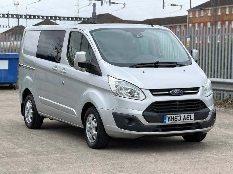 2013 Ford Transit Custom 2.2 TDCi 155ps Low Roof Crew/Cab Limited Van PANEL VAN Diesel Manual