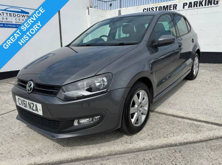 image for 2011 61 VOLKSWAGEN POLO 1.2 MATCH HATCHBACK 5DR PETROL MANUAL EURO 5 (60 PS)