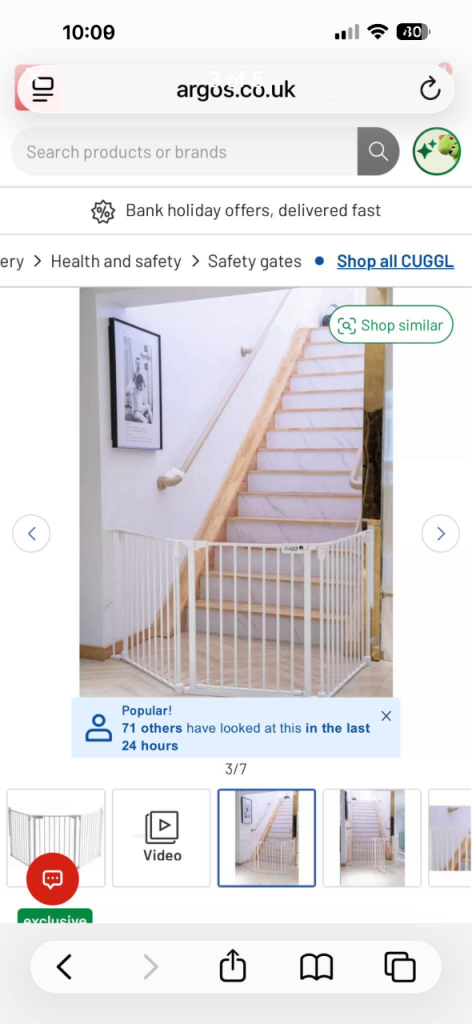 Baby gate xl