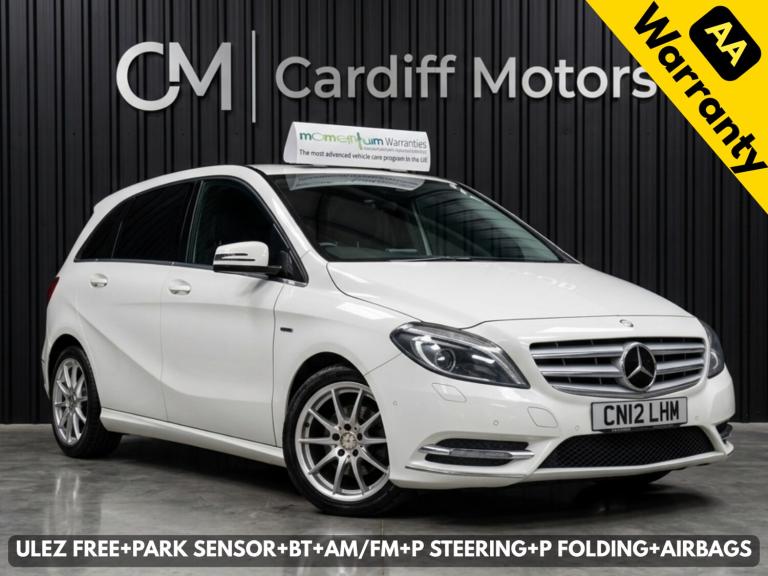 2012 Mercedes-Benz B Class 1.6 B180 BLUEFFICIENCY MPV Petrol Automatic