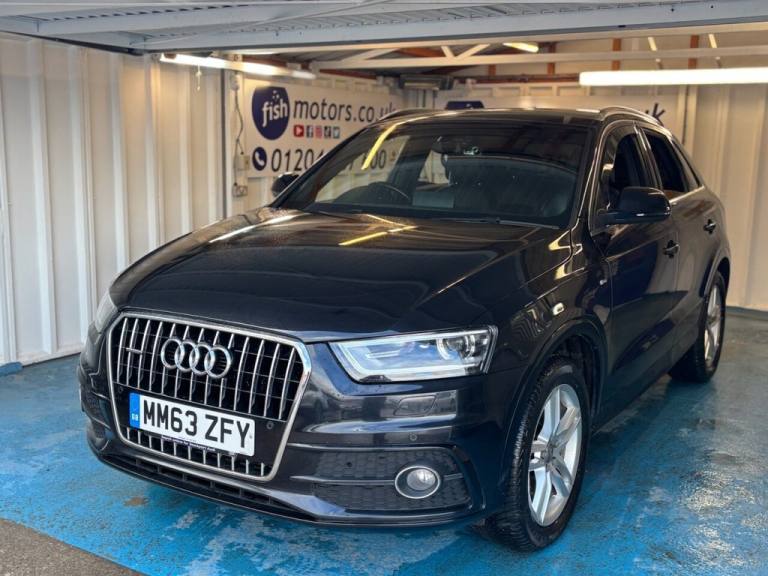 2014 63 AUDI Q3 2.0 TDI S LINE SUV 5DR DIESEL MANUAL QUATTRO EURO 5 (S/S) (140 P