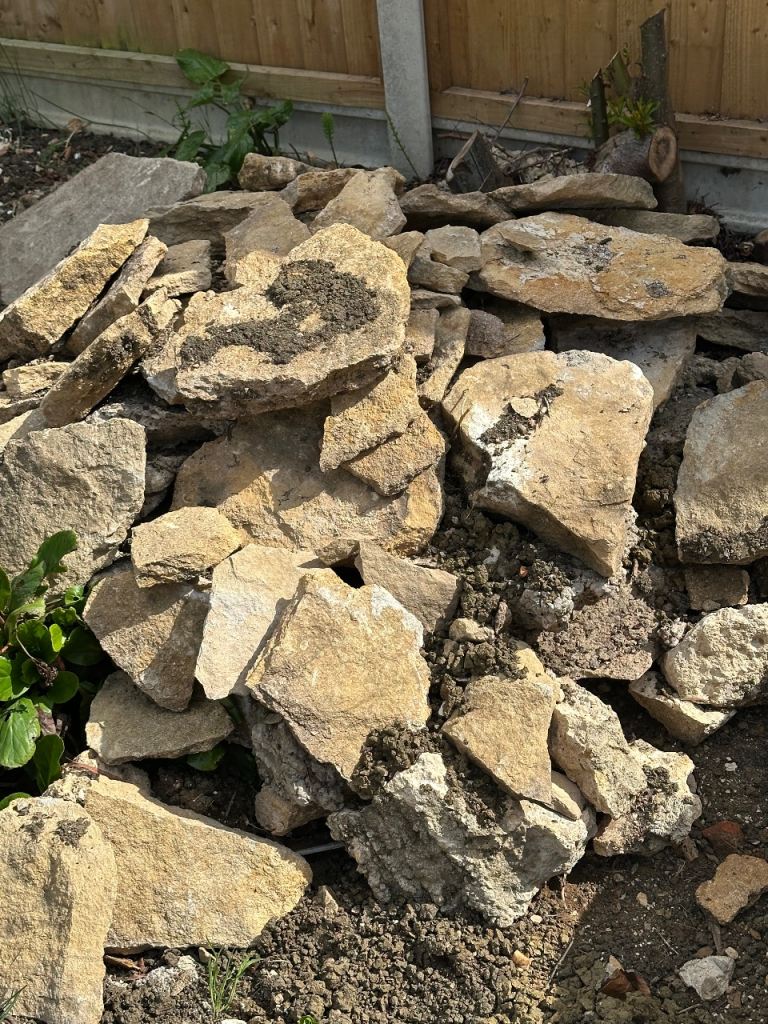 Free Sand Stone from drystone wall