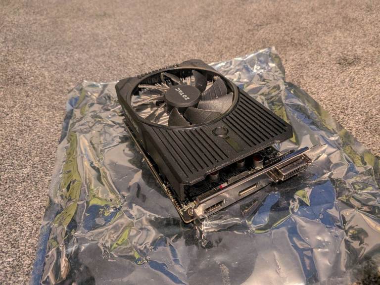 Desktop PC components - Intel i3-7100, GTX 1050Ti, plus Mini-ITX mobo and PSU