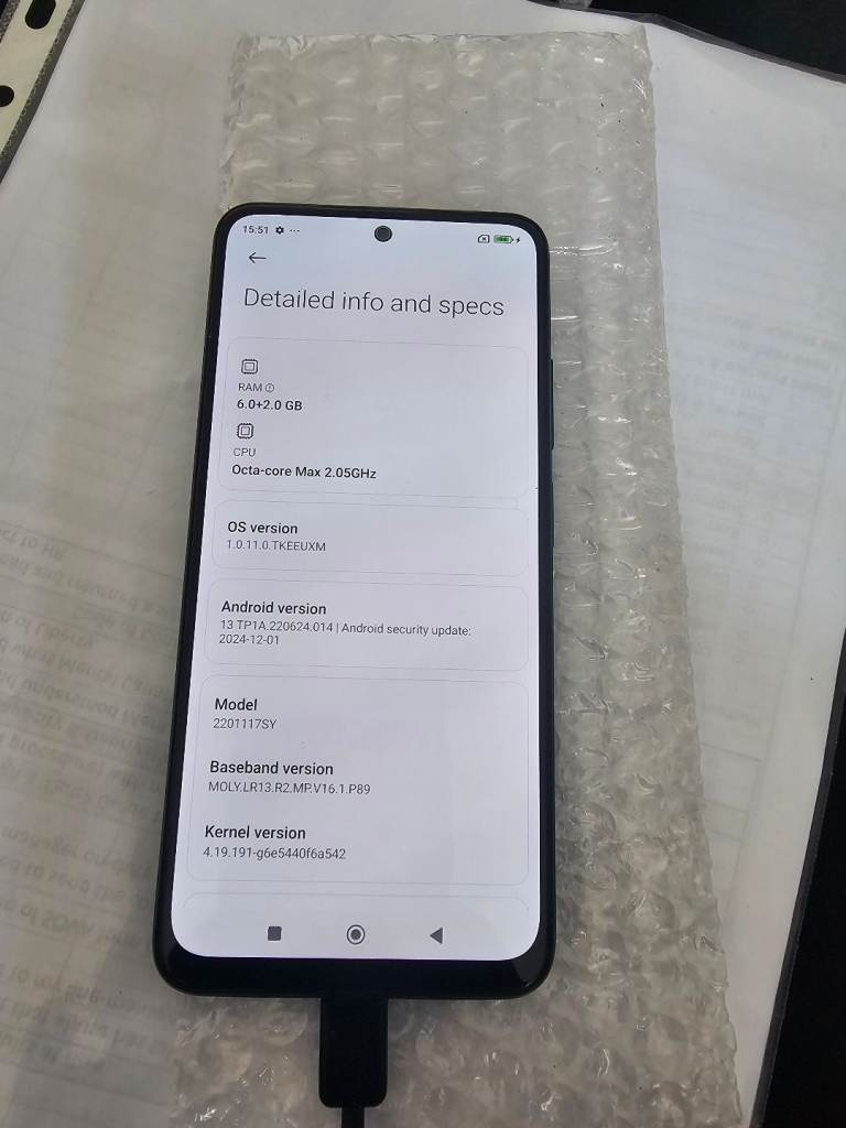 Redmi note 11s 128gb 11/8gb dual sim unlocked £60