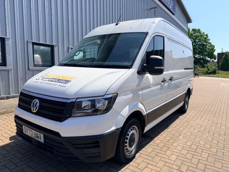 2023, VW CRAFTER 2.0 STARTLINE CR35 TDi, 35K, FSH, MOT, ULEZ FREE, 6 SP MANUAL, HIGH ROOF, MWB, FWD