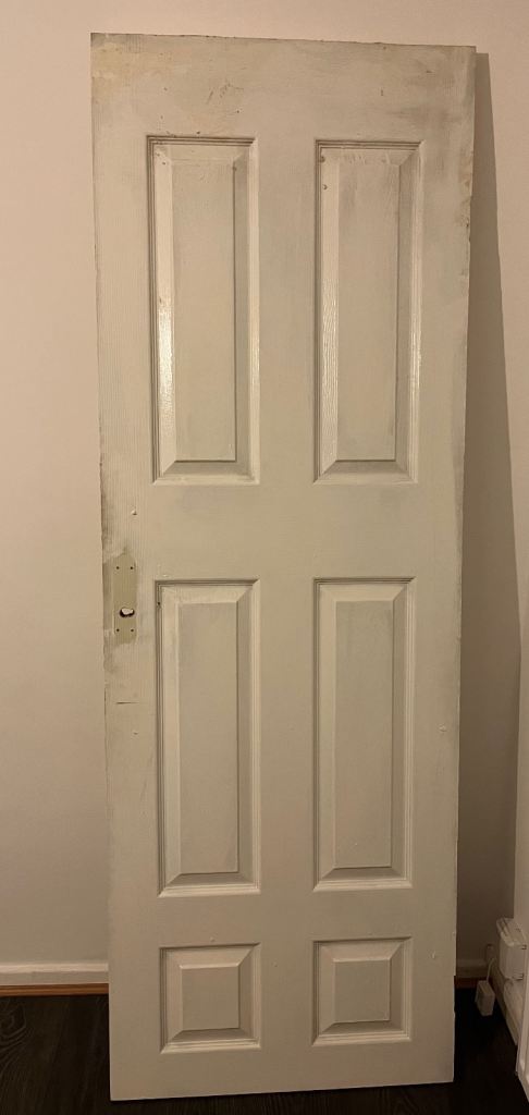 image for Internal white door