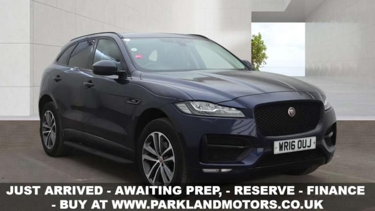 2016 Jaguar F-Pace 2.0 F-PACE R-Sport AWD D Auto 4WD 5dr SUV Diesel Automatic